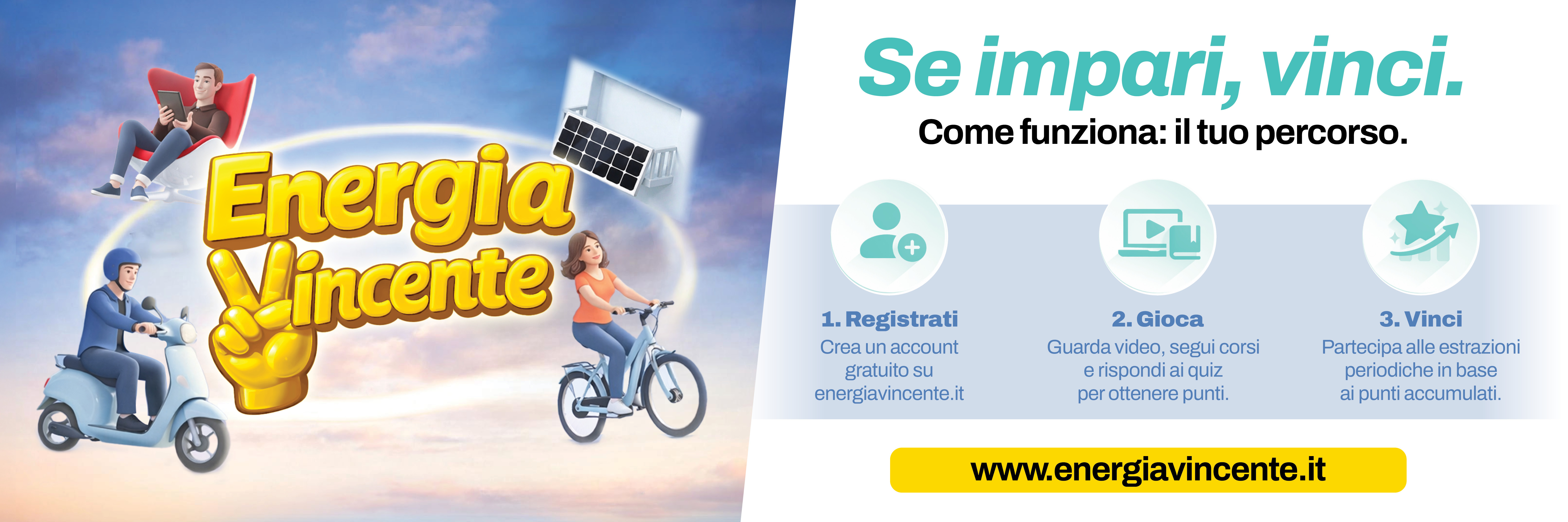 Promozione Energia Vincente - Se impari, vinci